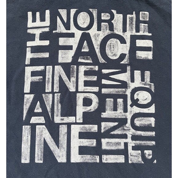The North Face Fine Alpine Equipment Hoodie Navy Men’s Size XXL Vintage Y2K - Picture 5 of 10
